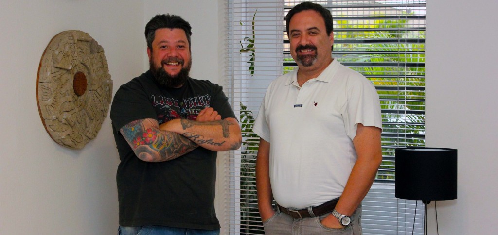 Luciano Palumbo e Claudio Schapochnik, o "Schapo"