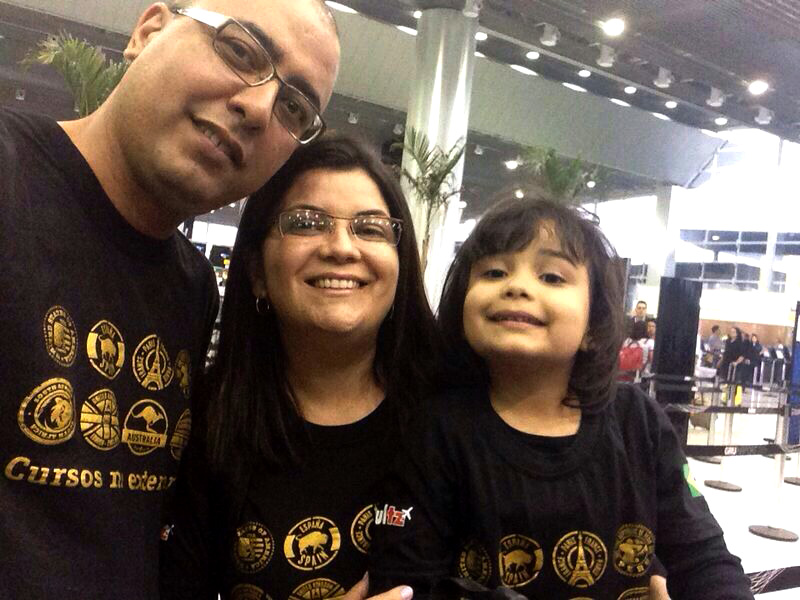 Ana Santana e Família