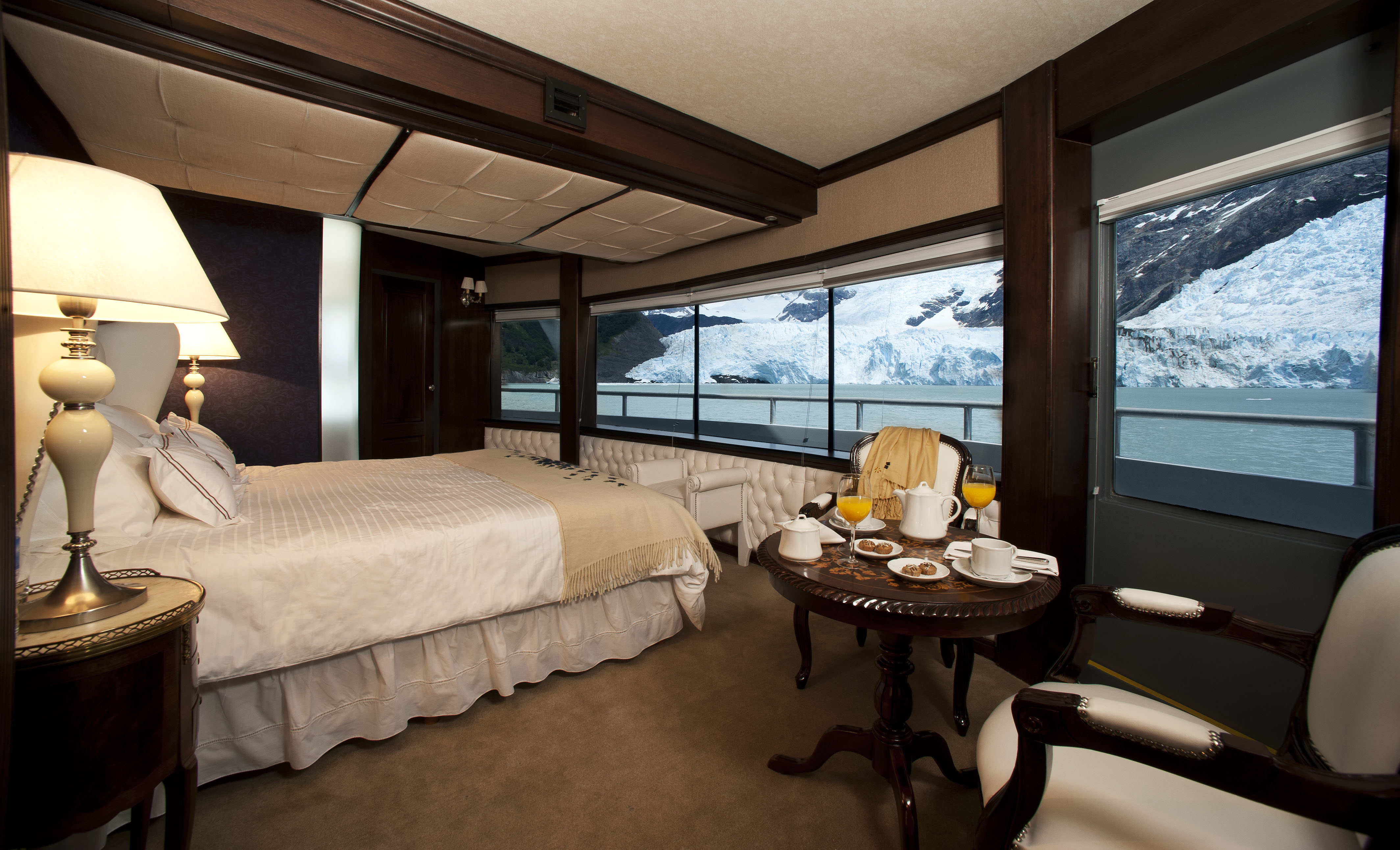Grand Suite do catamarã Santa Cruz