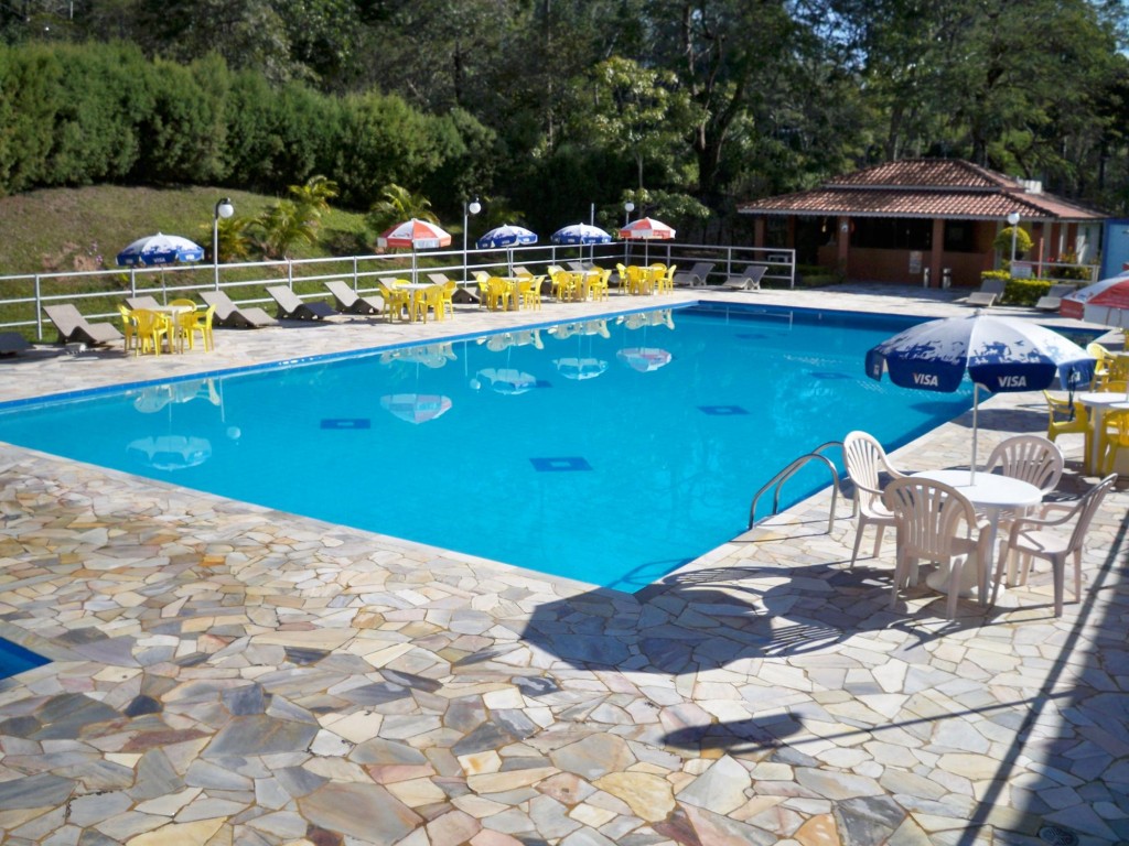 Área da piscina