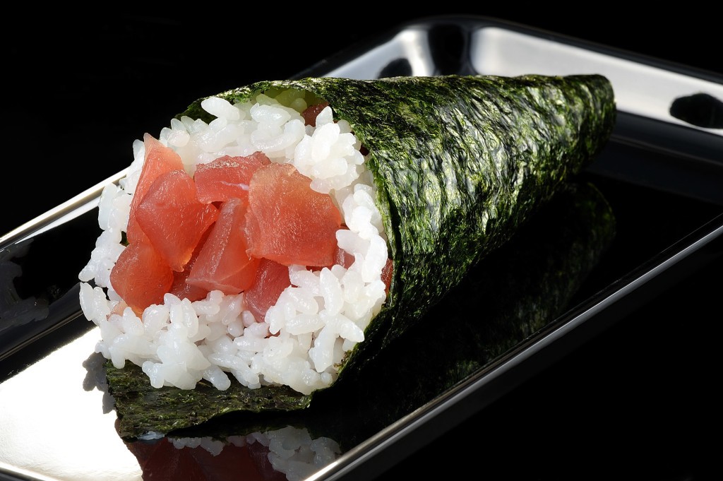 O temaki de atum