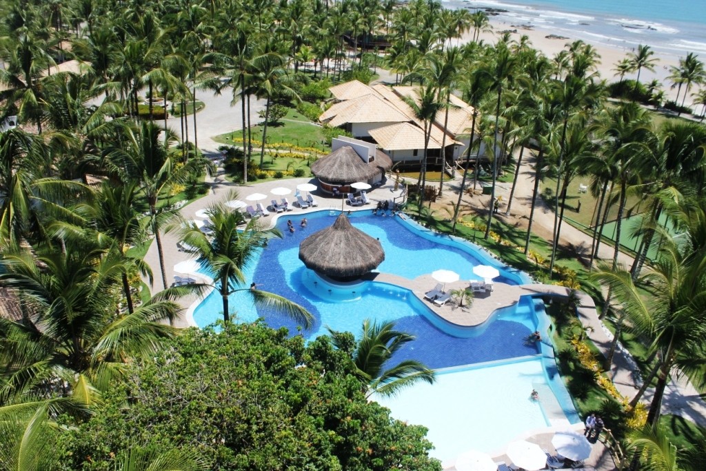 Vista aérea do Resort - (Fotos: Divulgação)