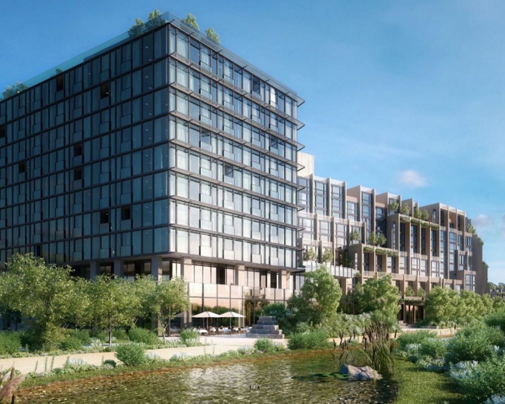 Fachada do 1 Hotel Brooklyn Bridge (imagens do site da rede)