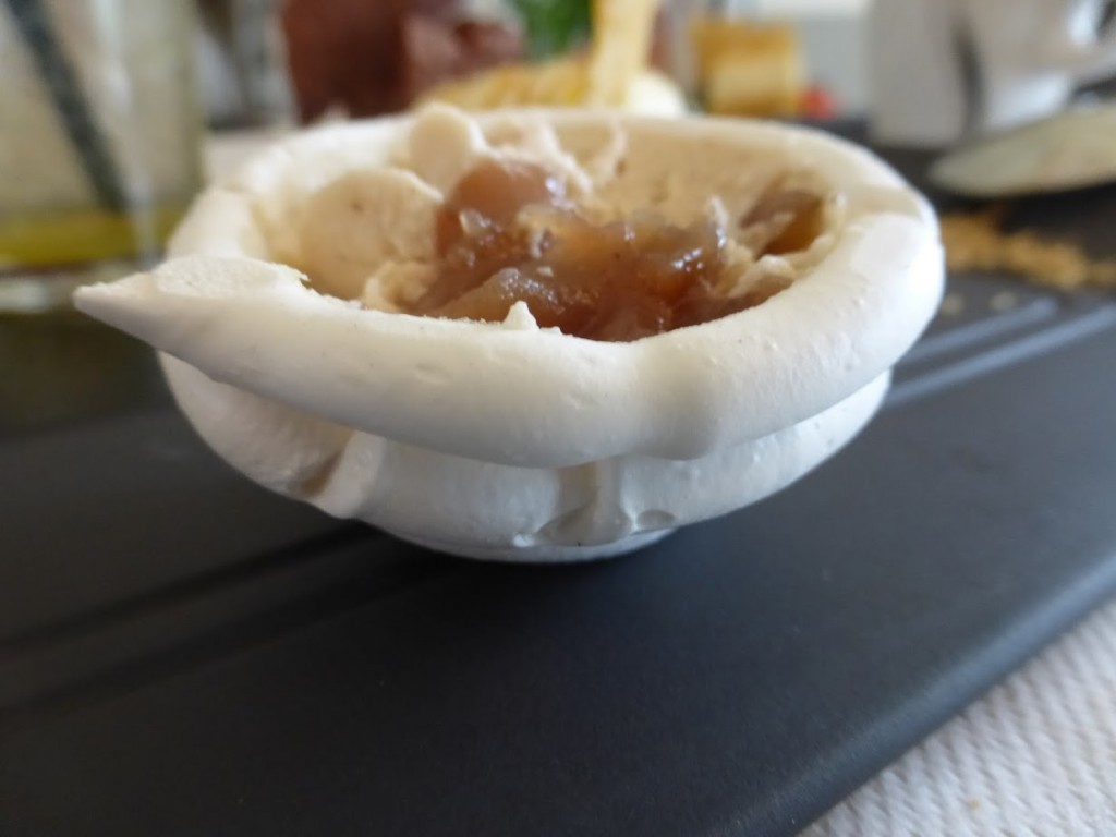 O campeã entre os doces: cestinha de suspiro com castanha