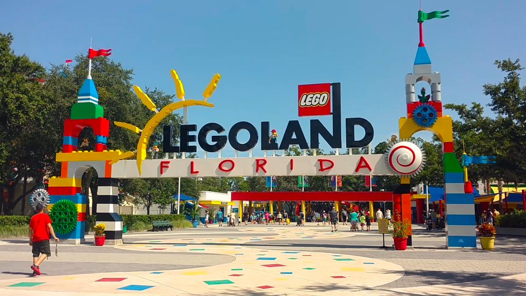 Entrada do Legoland Florida