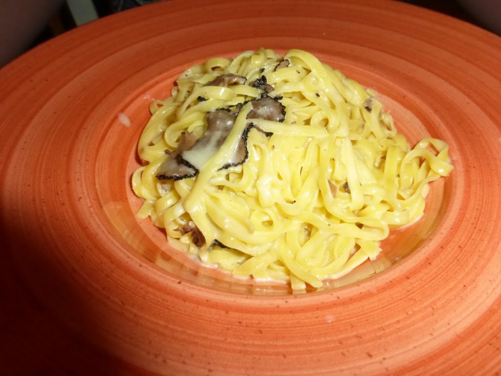 Um das massas no jantar...