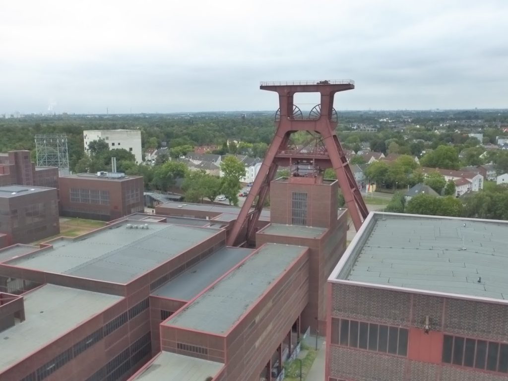 Vista parcial do complexo mineiro de Zollverein
