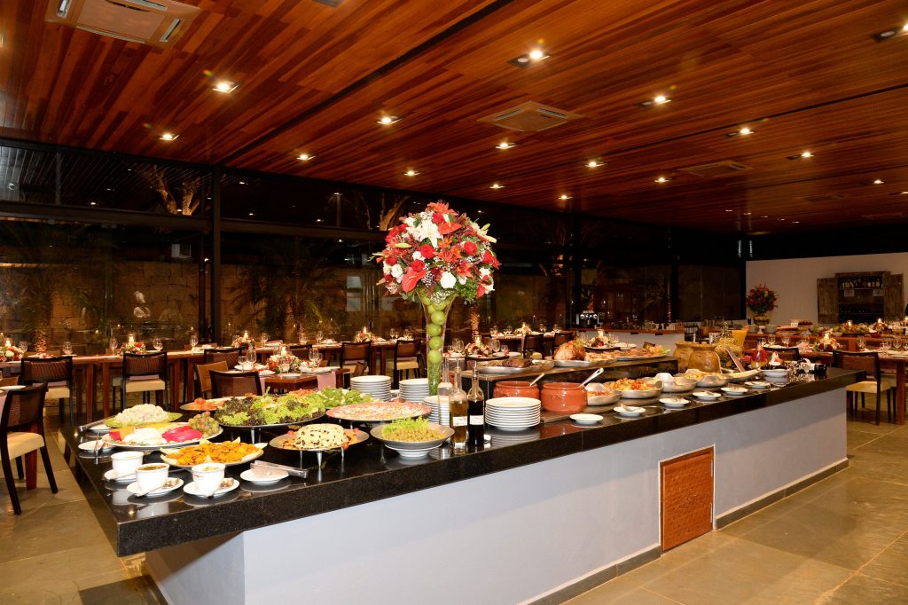 Interior do novo restaurante da Capoava