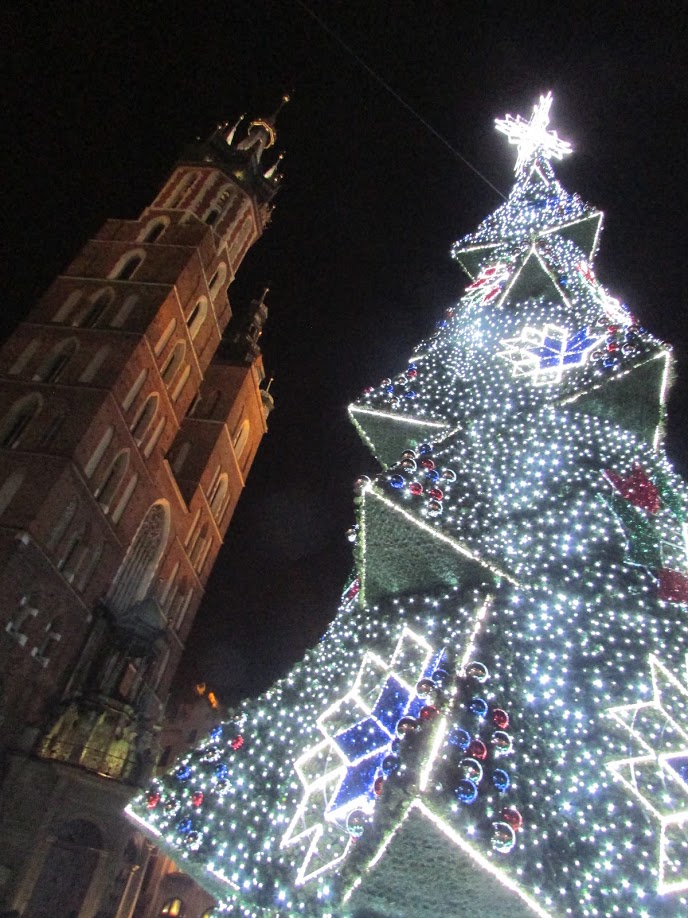Clima de Natal deixa Cracóvia mais linda Clima de Natal deixa Cracóvia mais linda