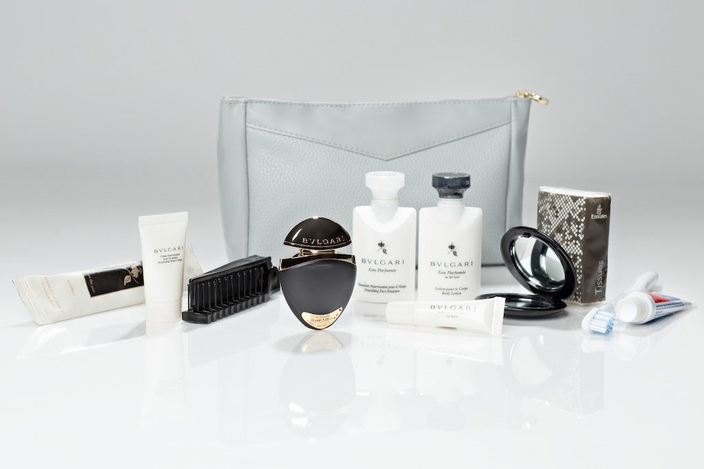Os amenities da marca italiana Bvlgari