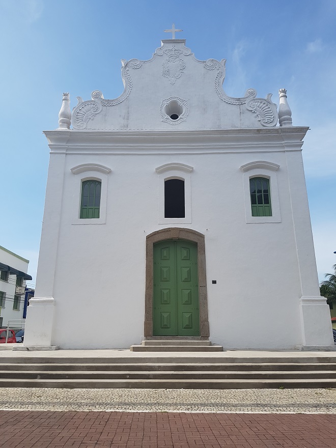 Com uma singela estrutura original, a igreja foi erguida logo após o desembarque do primeiro donatário do Espírito Santo, Vasco Fernandes Coutinho, em 1535 (foto divulgação/Iphan-ES)