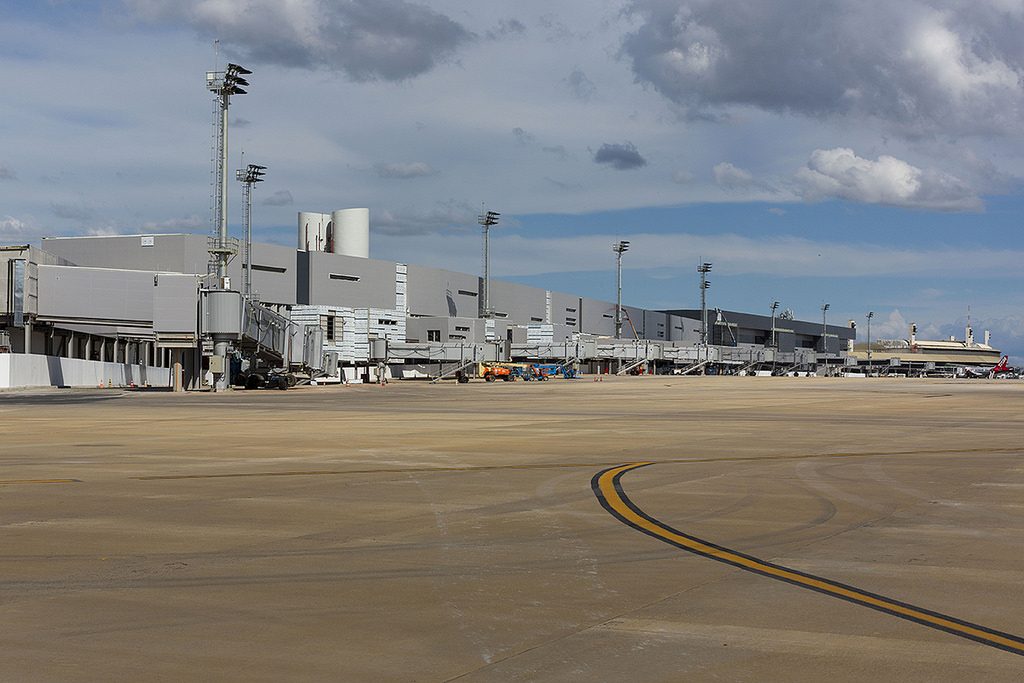 O novo terminal Internacional do aeroporto (foto divulgação/BH Airport)