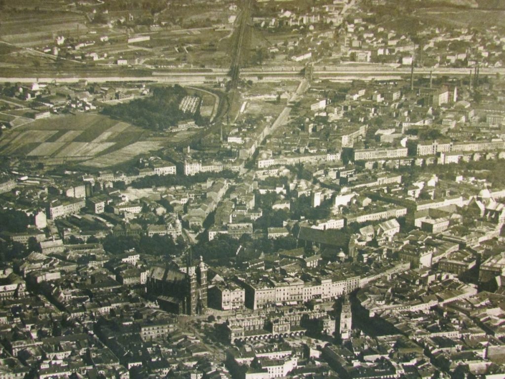 A cidade de Cracóvia antes da dominação nazista