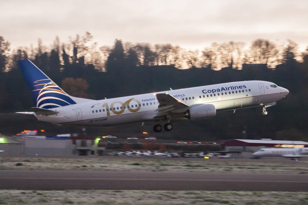 Um dos aviões da frota da companhia panamenha (foto divulgação/Copa Airlines)
