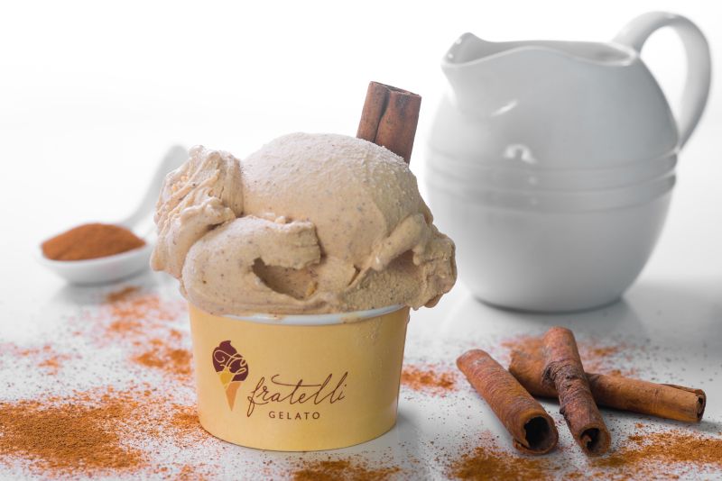 Sorvete quente da Fratelli Gelato Sorvete quente da Fratelli Gelato