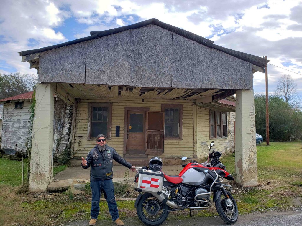 Viagem de moto pelo Alabama